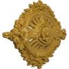 image35 78W x 22 12H x 4 38P Antonio Ceiling MedallionHandPainted Iridescent Gold