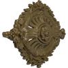 image35 78W x 22 12H x 4 38P Antonio Ceiling MedallionHandPainted Mississippi Mud