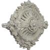 image35 78W x 22 12H x 4 38P Antonio Ceiling MedallionHandPainted Pot of Cream Crackle