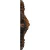 image35 78W x 22 12H x 4 38P Antonio Ceiling MedallionHandPainted Rust