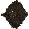image35 78W x 22 12H x 4 38P Antonio Ceiling MedallionHandPainted Stone Hearth