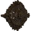 image35 78W x 22 12H x 4 38P Antonio Ceiling MedallionHandPainted Stone Hearth Crackle