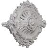 image35 78W x 22 12H x 4 38P Antonio Ceiling MedallionHandPainted Ultra Pure White