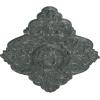 image42 34W x 28 78H x 1P Ashford Ceiling MedallionAthenian Green Crackle Flat Finish