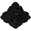 image42 34W x 28 78H x 1P Ashford Ceiling MedallionBlack Pearl Metallic Series