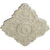 image42 34W x 28 78H x 1P Ashford Ceiling MedallionClear Yellow Flat Finish