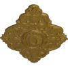 image42 34W x 28 78H x 1P Ashford Ceiling MedallionGold Rush Metallic Series