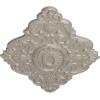 image42 34W x 28 78H x 1P Ashford Ceiling MedallionPearl White Metallic Series