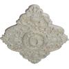 image42 34W x 28 78H x 1P Ashford Ceiling MedallionPot of Cream Crackle Flat Finish