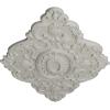 image42 34W x 28 78H x 1P Ashford Ceiling MedallionPot of Cream Flat Finish
