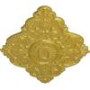 image42 34W x 28 78H x 1P Ashford Ceiling MedallionRich Gold Metallic Series