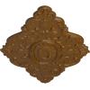 image42 34W x 28 78H x 1P Ashford Ceiling MedallionSmokey Topaz Flat Finish