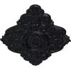 image42 34W x 28 78H x 1P Ashford Ceiling MedallionSteel Gray Metallic Series