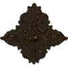 image67 14W x 43 38H x 4ID x 2P Melchor Diamond Ceiling Medallion Fits Canopies up to 4Bronze Metallic Series