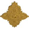 image67 14W x 43 38H x 4ID x 2P Melchor Diamond Ceiling Medallion Fits Canopies up to 4Iridescent Gold Metallic Series