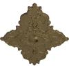 image67 14W x 43 38H x 4ID x 2P Melchor Diamond Ceiling Medallion Fits Canopies up to 4Mississippi Mud Flat Finish