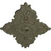 image67 14W x 43 38H x 4ID x 2P Melchor Diamond Ceiling Medallion Fits Canopies up to 4Painted Turtle Flat Finish