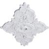 image67 14W x 43 38H x 4ID x 2P Melchor Diamond Ceiling Medallion Fits Canopies up to 4Primed