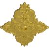 image67 14W x 43 38H x 4ID x 2P Melchor Diamond Ceiling Medallion Fits Canopies up to 4Rich Gold Metallic Series