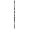 image67 14W x 43 38H x 4ID x 2P Melchor Diamond Ceiling Medallion Fits Canopies up to 4Silver Metallic Series