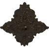 image67 14W x 43 38H x 4ID x 2P Melchor Diamond Ceiling Medallion Fits Canopies up to 4Stone Hearth Flat Finish