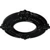 imageEkena Millwork Benson Ceiling Medallion Jet BlackBlack Pearl Metallic Series
