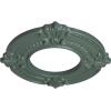 imageEkena Millwork Benson Ceiling Medallion Jet BlackCloud Burst Flat Finish