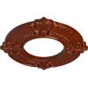 imageEkena Millwork Benson Ceiling Medallion Jet BlackFirebrick Flat Finish