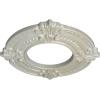 imageEkena Millwork Benson Ceiling Medallion Jet BlackFlash Blue Metallic Series