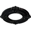 imageEkena Millwork Benson Ceiling Medallion Jet BlackJet Black Flat Finish