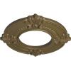 imageEkena Millwork Benson Ceiling Medallion Jet BlackMississippi Mud Flat Finish
