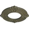 imageEkena Millwork Benson Ceiling Medallion Jet BlackPainted Turtle Flat Finish
