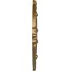 imageEkena Millwork Benson Ceiling Medallion Jet BlackPale Gold Metallic Series