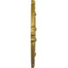 imageEkena Millwork Benson Ceiling Medallion Jet BlackPharaohs Gold Metallic Series