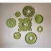 imageEkena Millwork Benson Ceiling Medallion Jet BlackPlatinum Metallic Series