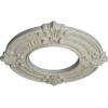 imageEkena Millwork Benson Ceiling Medallion Jet BlackPot of Cream Crackle Flat Finish