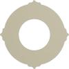 imageEkena Millwork Benson Ceiling Medallion Jet BlackPrimed