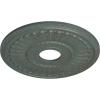 imageEkena Millwork CM16MLPES 16OD X 3 58ID X 34P Melonie Ceiling Medallion Fits Canopies Up to 6 38 PewterCloud Burst Crackle Flat Finish