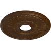 imageEkena Millwork CM16MLPES 16OD X 3 58ID X 34P Melonie Ceiling Medallion Fits Canopies Up to 6 38 PewterRoot Beer Crackle Flat Finish