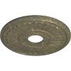 imageEkena Millwork CM16MLPES 16OD X 3 58ID X 34P Melonie Ceiling Medallion Fits Canopies Up to 6 38 PewterWitch Hazel Crackle Flat Finish