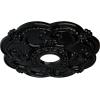 imageEkena Millwork CM17RORUSDecorative Ceiling Medallions Modeled After Original Historical Patterns amp Designs RustBlack Pearl Metallic Series