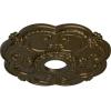 imageEkena Millwork CM17RORUSDecorative Ceiling Medallions Modeled After Original Historical Patterns amp Designs RustBrass Metallic Series