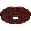 imageEkena Millwork CM17RORUSDecorative Ceiling Medallions Modeled After Original Historical Patterns amp Designs RustBurnished Mahogany Flat Finish
