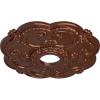 imageEkena Millwork CM17RORUSDecorative Ceiling Medallions Modeled After Original Historical Patterns amp Designs RustCopper Penny Metallic Series