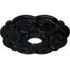 imageEkena Millwork CM17RORUSDecorative Ceiling Medallions Modeled After Original Historical Patterns amp Designs RustJet Black Flat Finish