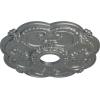 imageEkena Millwork CM17RORUSDecorative Ceiling Medallions Modeled After Original Historical Patterns amp Designs RustPlatinum Metallic Series