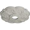 imageEkena Millwork CM17RORUSDecorative Ceiling Medallions Modeled After Original Historical Patterns amp Designs RustPot of Cream Flat Finish