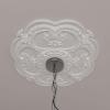 imageEkena Millwork CM17RORUSDecorative Ceiling Medallions Modeled After Original Historical Patterns amp Designs RustPrimed