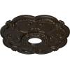 imageEkena Millwork CM17RORUSDecorative Ceiling Medallions Modeled After Original Historical Patterns amp Designs RustStone Hearth Flat Finish