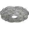 imageEkena Millwork CM17RORUSDecorative Ceiling Medallions Modeled After Original Historical Patterns amp Designs RustUltra Pure White Crackle Flat Finish